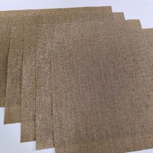 Elegant Gold Placemats Set 6